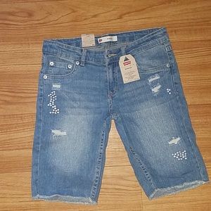 Levis Bermuda for girls size 14